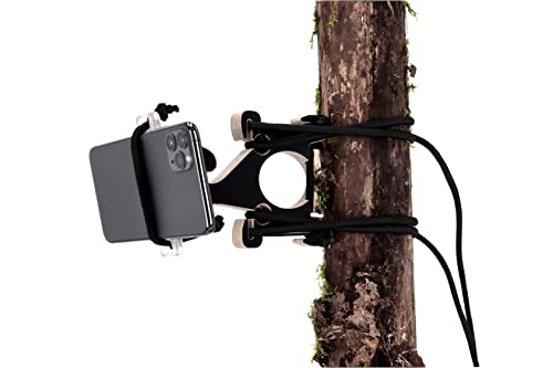 MTB Hopper Star - Active sport Phone Holder for Video Recording - Extreme Sports Content Creator Essentials - Adjust Phone Filming Stand to Trees or Railings - Phone stand for Filming Outdoors