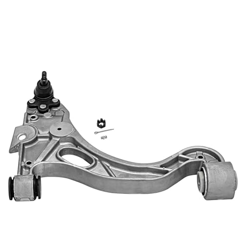 Image of Detroit Axle - 4pc Front End Control Arms Kit for Buick LeSabre DeVille Seville Park Avenue Riviera Aurora Replacement 2 Lower Control Arms w /Ball Joint 2 Sway Bar Links Assembly Set