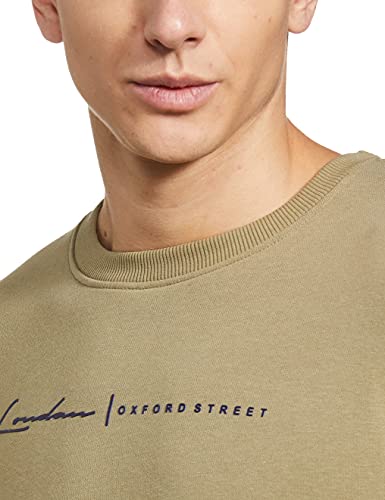 Image of Qube By Fort Collins Men's Cotton Crew Neck Sweatshirt