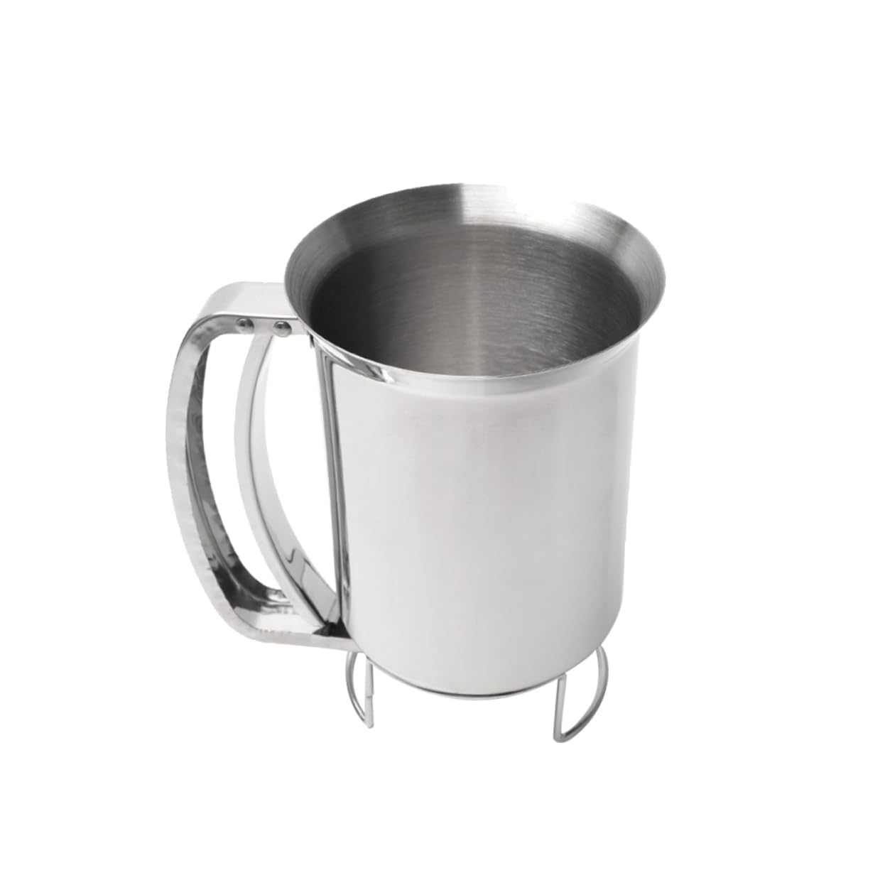 FUNOMOCYA Cupcake Batter Dispenser Pancake Dispenser for Batter Stainless Steel Funnel Home Kitchen Tool