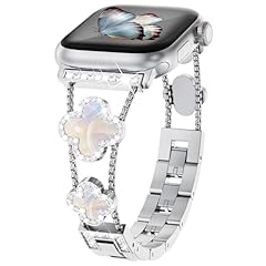 4 Leaf Clover-Silver/Iridescent