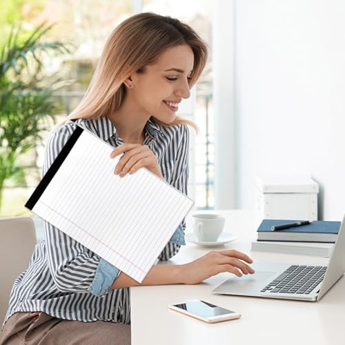 Bloc-notes 8,5 pouces blanc à feuilles détachables pour la maison