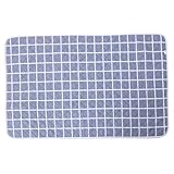 Abaodam Protector Colchón 80x120 Cm, Colchinetas Absorbentes Lavables para Personas Mayores, Cama Anti-Fugas, Protección Incontinencia y Menstruación, Acolchado Gris para Pacientes Movilidad Reducida