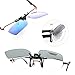 Hifot Clip Gafas de Sol polarizadas Lentes 2 Piezas, Flip up Gafas...