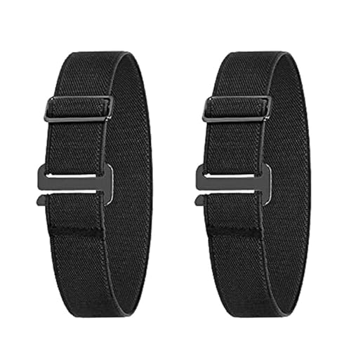 Pack of 2 Invisible Elastic Belt Stretch Nobuckles Belt for Women Men Student Adjustable Waiststrap for Jeans Pants