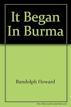 Hardcover It began in Burma, Book