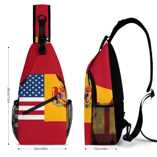 Mochila tipo Sling Blanca para Hombre y Mujer miniatura 2