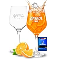 Maxito Aperol Gläser von hervorragender Qualität mit 400 ml im 2er Set als Geschenke für Frauen oder Aperol Geschenk - Aperol Spritz Gläser – Trinkgläser Set