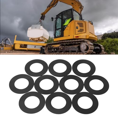 Image of 50mm Bucket Pin Shim Kit,Excavator Bucket Pin Shims,Engineering Plastic Bucket Pin Shim Replacement for ZX85