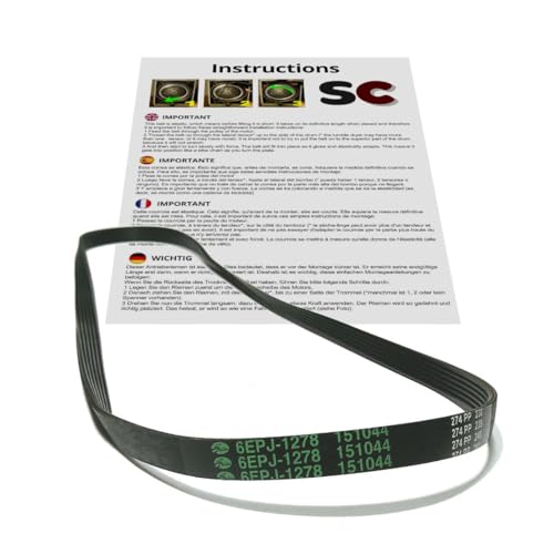SC Solocorreas - 6EPJ 1278 Waschmaschinenriemen