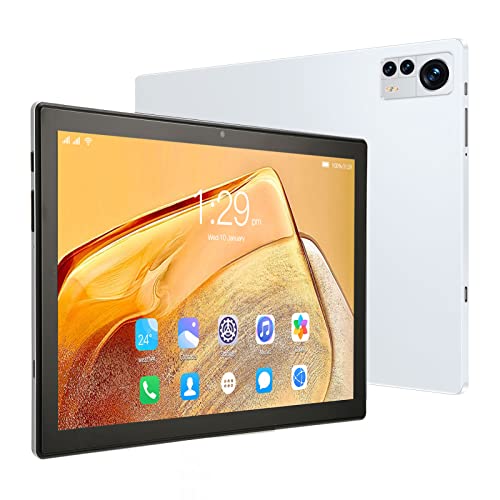 Tablet 10 polegadas Android Tablet, Android 11 Tablet 6GB + 256GB Quad Core Tablets PC Suporte 128G