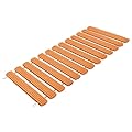 CEED4U 4ft L × 22in W Wooden Garden Pathway, Widened Outdoor Roll Out Straight Walkway, Weather-Resistant Patio Path Non-Slip Walkways, Beach Decorative Boardwalk for Wedding Party