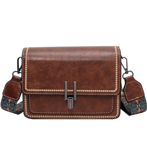 Image of Crossbody Bags for Women Leather Cross Body Purses Wallet Cute Designer Handbags Shoulder Bag Medium Size Bag Gift
