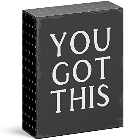 Primitives By Kathy - Mini Cartello Con Scatola, 7,6 X 12,7 Cm, You Got