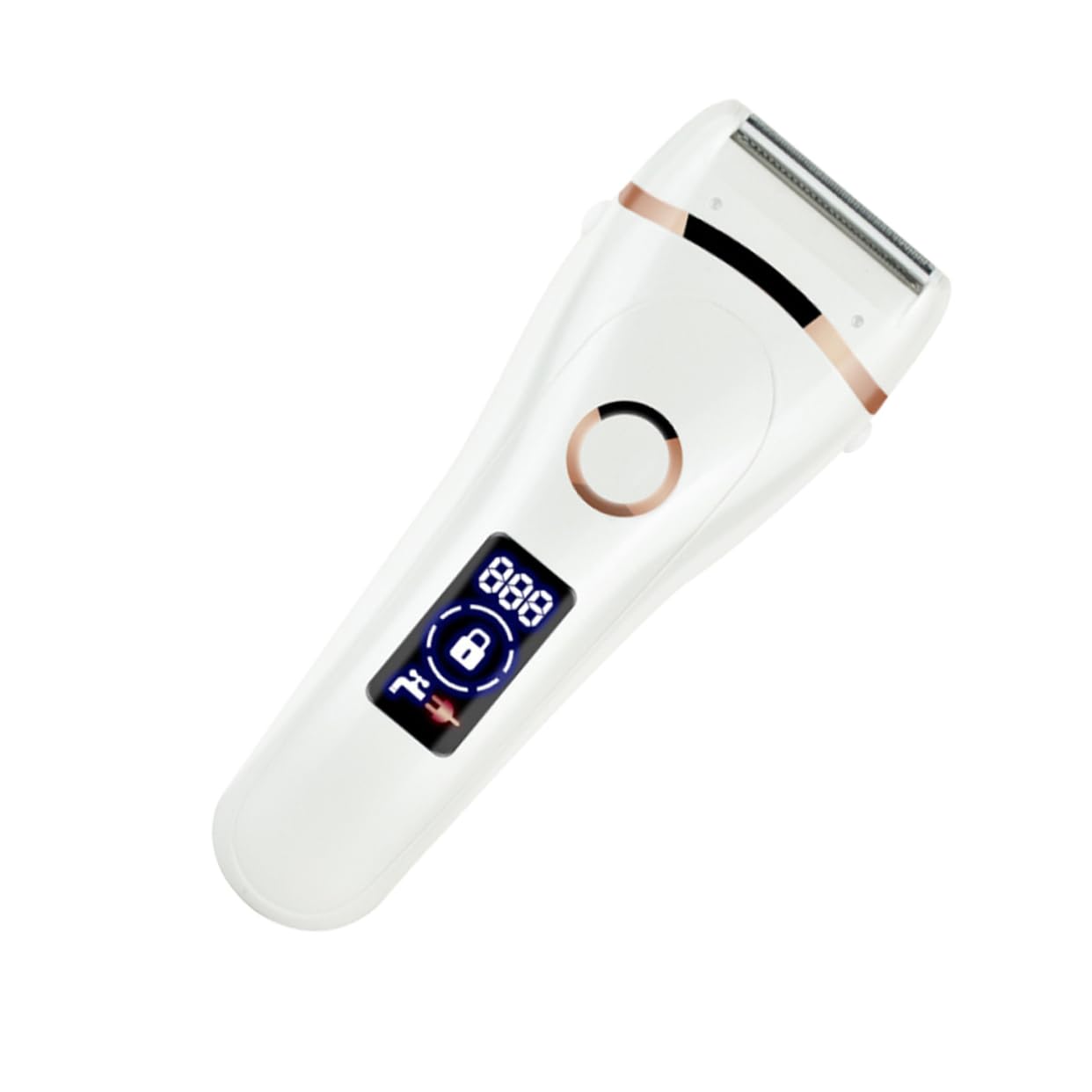 Afeitadora De Pelo Eléctrica Recargable Usb Para Mujer 1 Unidad Material Abs Diseño Ergonómico Adecuado Para Facial y Corporal Tamaño Compacto