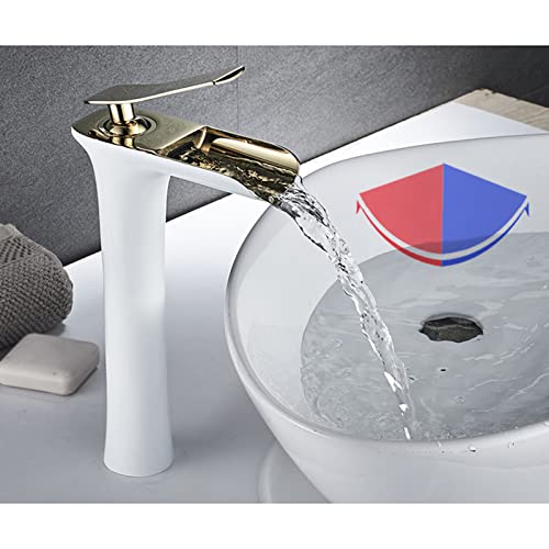 Robinet lavabo mitigeur vasque 1 trou mitigeur vanité eau chaude froide