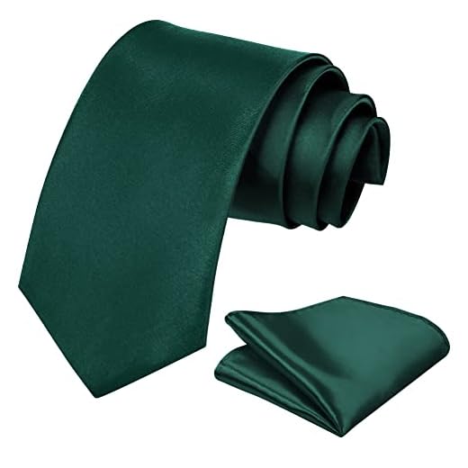 Aomig Men’s Tie and Pocket Square Set
