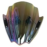 Street Bikes Wind Deflectors Windshield Windscreen for 2009-2016 for Suzuki Gladius 650 SFV650 400 SFV400 SFV B-King BKing 13 14 Spoiler (Color : Iridium 2)