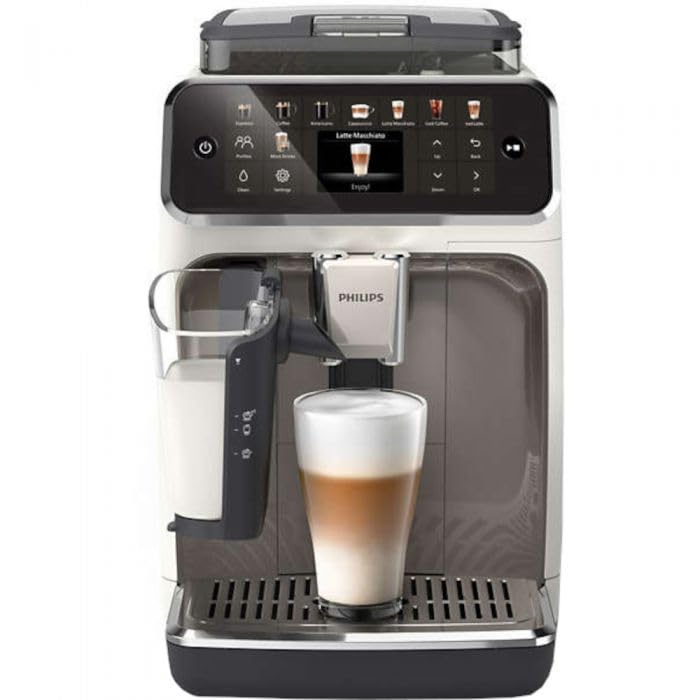 PHILIPS 5500 EP5545/70 - Máquina de café (1,8 L, 15 bar, color blanco)