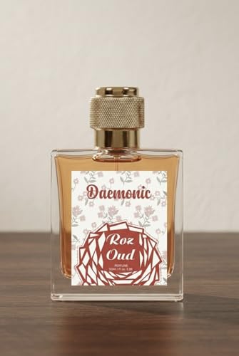 Image of Daemonic Roz Oud Perfume for Men & Women - Long Lasting Luxury Oud & Rose Fragrance | Premium Eau De Parfum