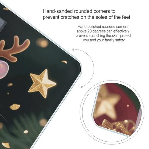 Báscula Digital Christmas Hamster para Peso Corporal miniatura 4