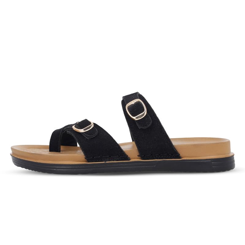 Image of WALKAROO Comfort Sandal For Women's|CloudStep Double-Density PU Sole - Ultimate Comfort|Stylish Casual Wear|WE2501