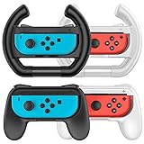 【Recorte Preciso】: Los recortes precisos garantizan que no interfieran con todos los botones y puertos de conexión de Switch. Los botones SL y SR están situados en la parte superior de la empuñadura para facilitar el acceso a los controles de juego. Los botones son más fáciles de usar que los originales para optimizar su experiencia de juego y reducir el desgaste de los botones.