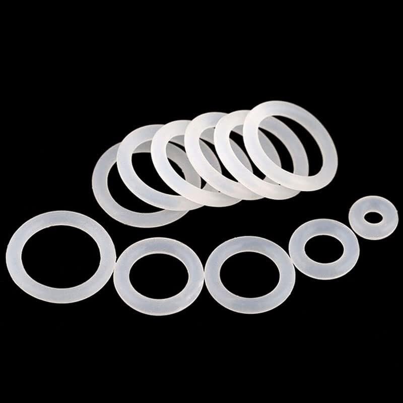 Silikonowe pierścienie uszczelniające O-ringi Podkładka O-ring z gumy silikonowej Biała izolowana wodoodporna okrągła M3-M60(M45 X 3mm/10pcs)