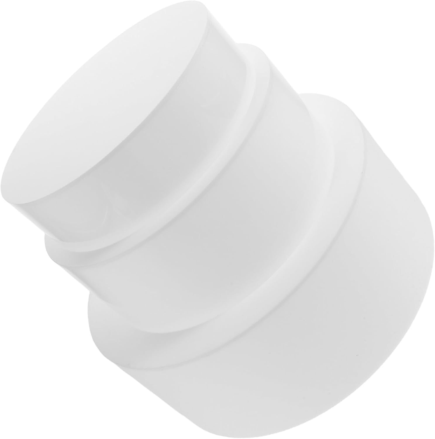 3pcs Acrylic round Pedestal Display Stand Set, Cylinder Risers for Cake, Dessert, Cosmetic and Jewelry Organization, White Food Buffet Display Holder for Party and Home