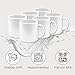 Juego de 6 tazas de café de plástico Imagen de Juego de 6 tazas de café de plástico