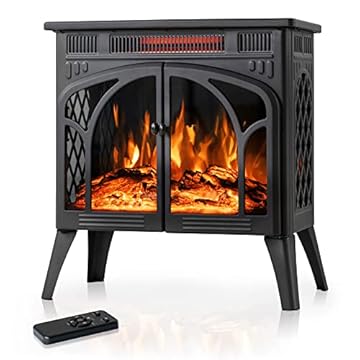 best electric fireplace for heating