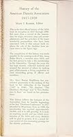 History of the American Dietetic Association B000JQOI9O Book Cover