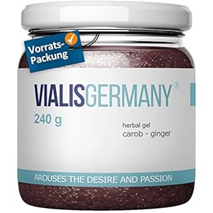 VialisGermany® 240g Das Original + [VORRATSPACKUNG] + Herbal Gel | SOFORT EFFEKT | Für deine Potenz aus der Natur (240 GRAMM)