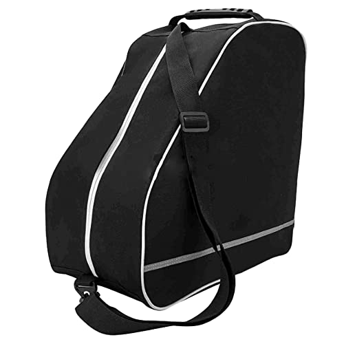 Large Skate Bag for Quad, Inline, Rollerblad, Figure, Ice Hockey Skate Guards Protective Gears Accessories