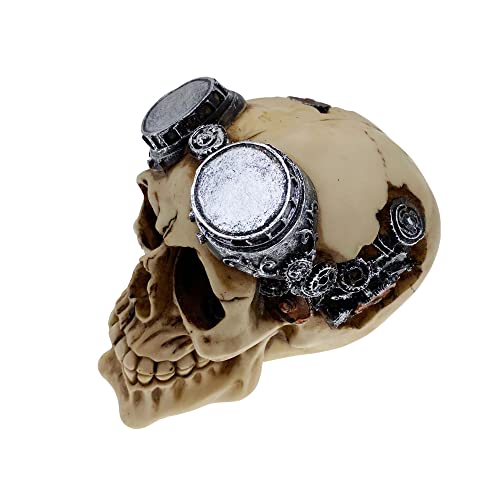 Creative Steampunk Resin Craft Skull Statue - Punk Skull Sculpture For Home Decoration #TOP5