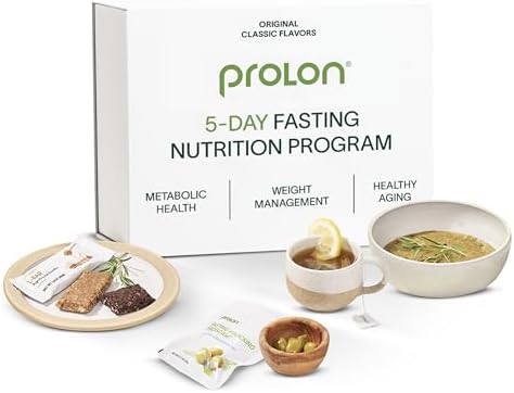 Prolon 5 Day Fasting Kit | Fasting Program for Women & Men | Developed to Not Break Your Fast | Low Calorie Pre Made Meals & Snacks | Plant Based Ingredients for Diet Support | Classic Flavors