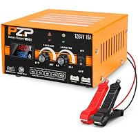 12V/24V Manual Battery Charger Maintainer with Repair