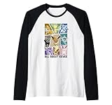 Pokémon Eevee Evolution Jolteon Flareon Umbreon Sylveon Raglan Baseball Tee