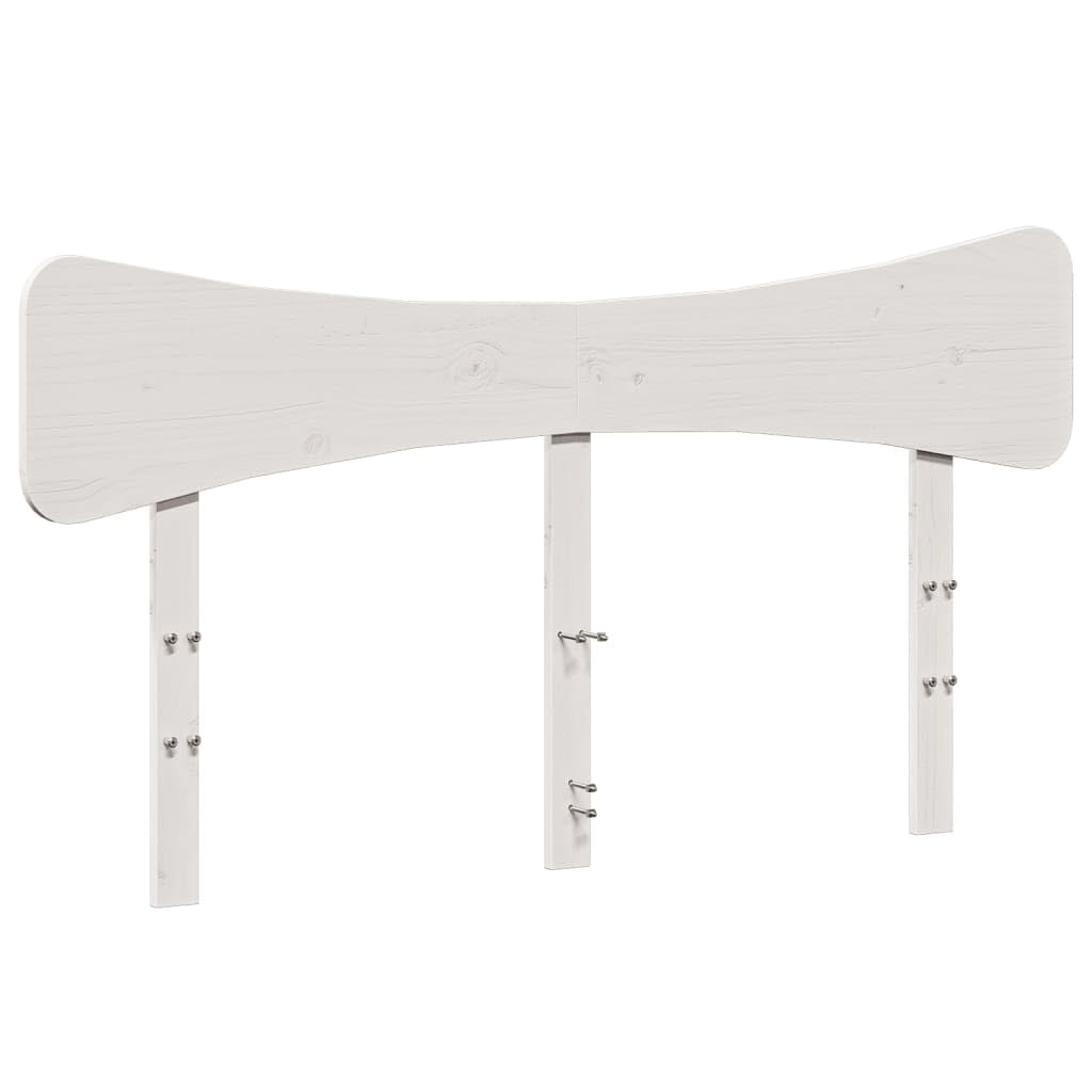 Tête De Lit Blanche 140 Cm En Bois D’ingénierie – Design Minimaliste, Facile à Monter