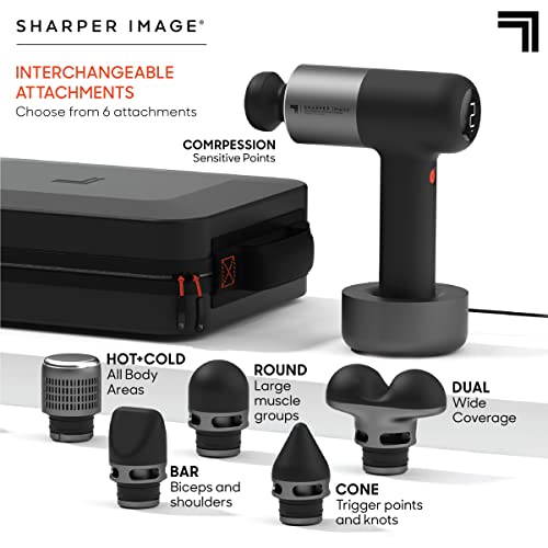 Sharper Image 1015848 ® Powerboost® Pro+ Hot & Cold Percussion Massager thumb #2