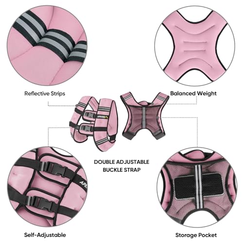 Image of APEXUP Weighted Vest Men Women, Weight Vest for Women Workout Equipment for Strength Training Running