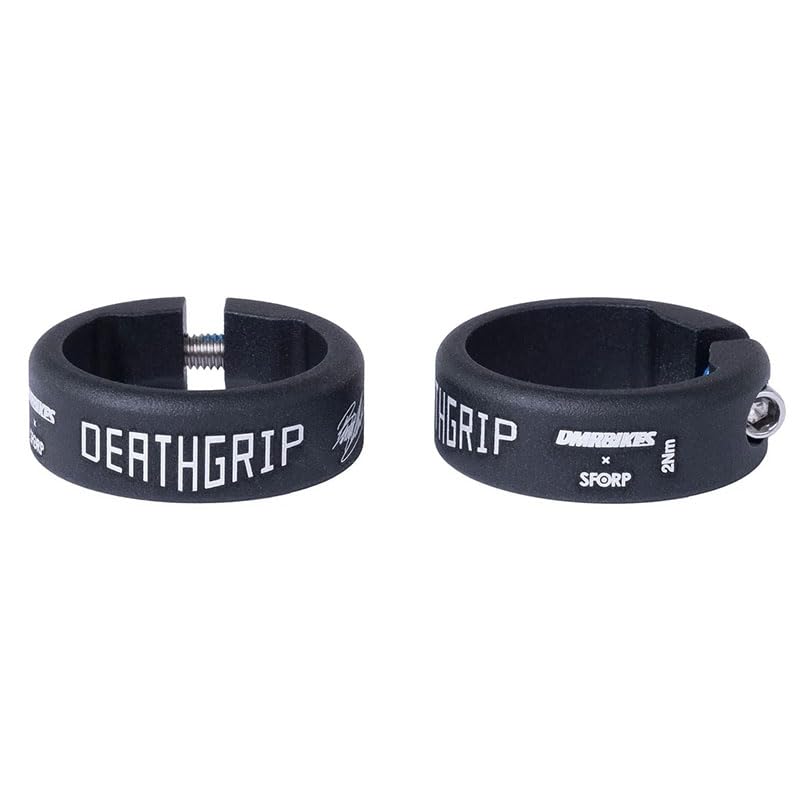 Colliers DMR Deathgrip noir mat pour réparer les poignées qui tournent sur le cintre