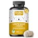 Produktbild Lions Mane (Hericium Erinaceus) - 1950mg Hericium Extrakt Tagesdosis - 30:1 Extrakt (58.500mg Löwenmähne Pilz) - Mit 30% Polysaccharide & 5% Beta Glucan - Vegan und Laborgeprüft - Raibu
