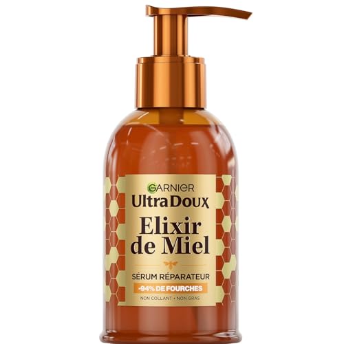 Sérum réparateur miel GARNYE 115mL lot de 2 soin cheveux abîmés