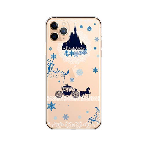 FancyCase Compatible with iPhone 11 Pro Max-New Fairy Tale Pattern Soft Silicone Protective Clear iPhone 11 Pro Max Case by FancyCase (Castle&Carriage) FancyCase Compatible with iPhone 11 Pro Max-New Fairy Tale Pattern Soft Silicone Protective Clear iPhone 11 Pro Max Case by FancyCase (Castle&Carriage)