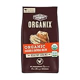 Castor & Pollux ORGANIX Organic Dog Food, Chicken and Oatmeal Recipe Dry Dog Food - 10 lb. Bag