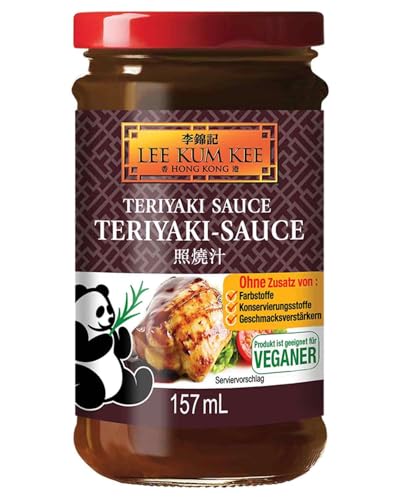 Lee Kum Kee Teriyaki Sauce – Würzsauce mit orientalischen Aromen – 6 x 157 ml