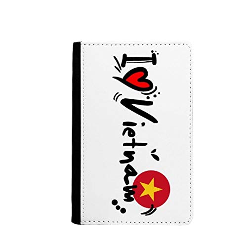 Portefeuille de voyage I Love Vietnam avec compartiments cartes et passeport