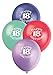 12" Latex Happy 18th Birthday Balloon, 6ct