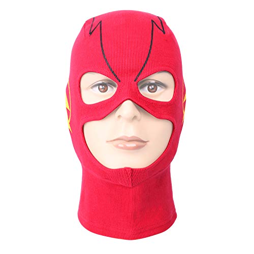 INNTURT Fabric Helmet Mask Hood Balaclava Lighting Mask Cosplay Red Mask